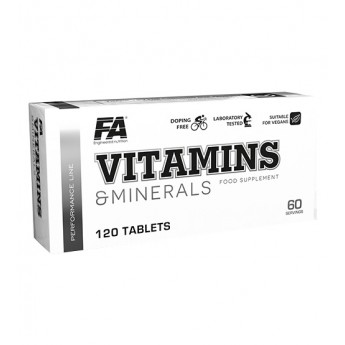 VITAMINS & MINERALS (2 blister x 30 tabs)